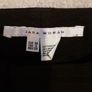 Zara dressy Shorts pinstripe black